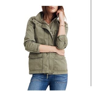 Madewell Sage Green Utility Jacket